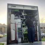 10 tonne JD Movers truck loading furniture for a 3 bedroom Melbourne home move