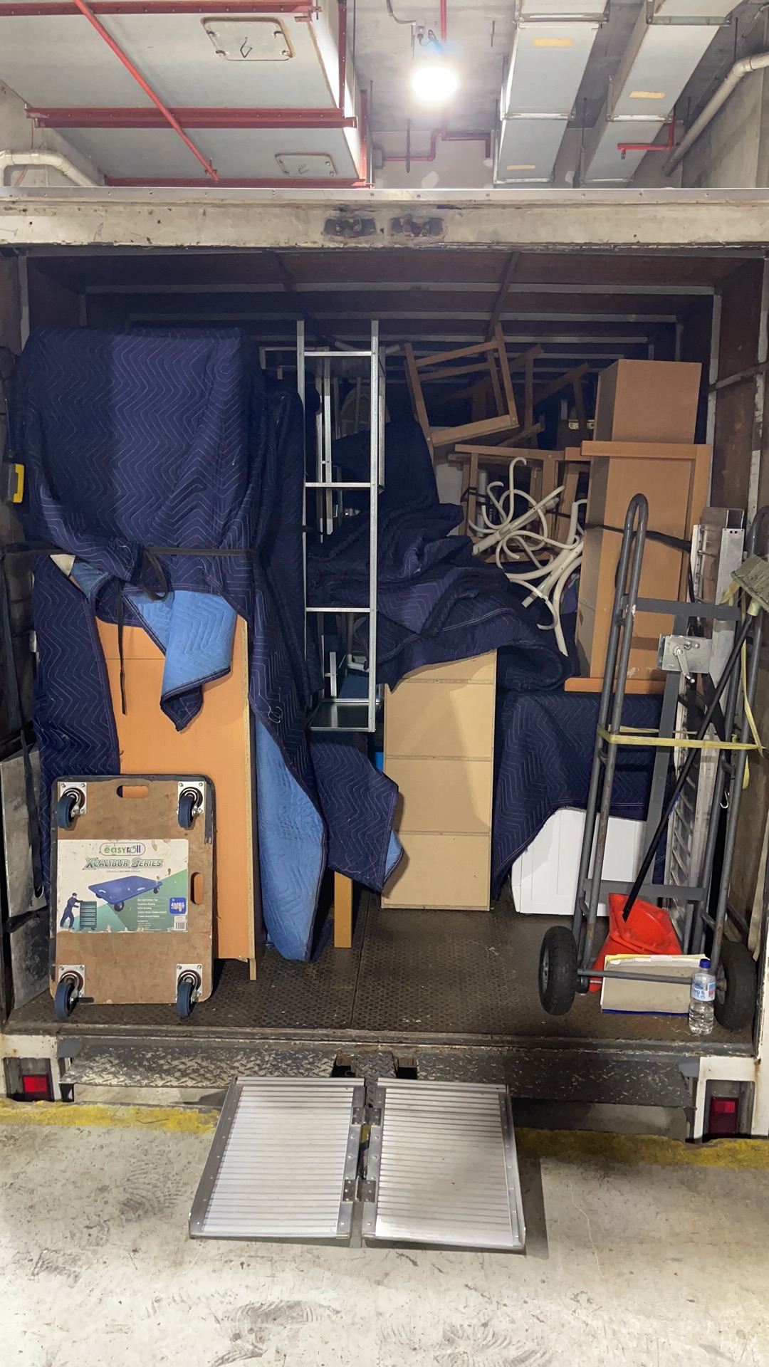 12 tonne JD Movers truck loaded for a Tarneit to Wantirna family home move volume planning case
