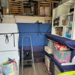 12 tonne JD Movers truck loaded with household furniture boxes and whitegoods for a Templestowe to Rosanna family home move
